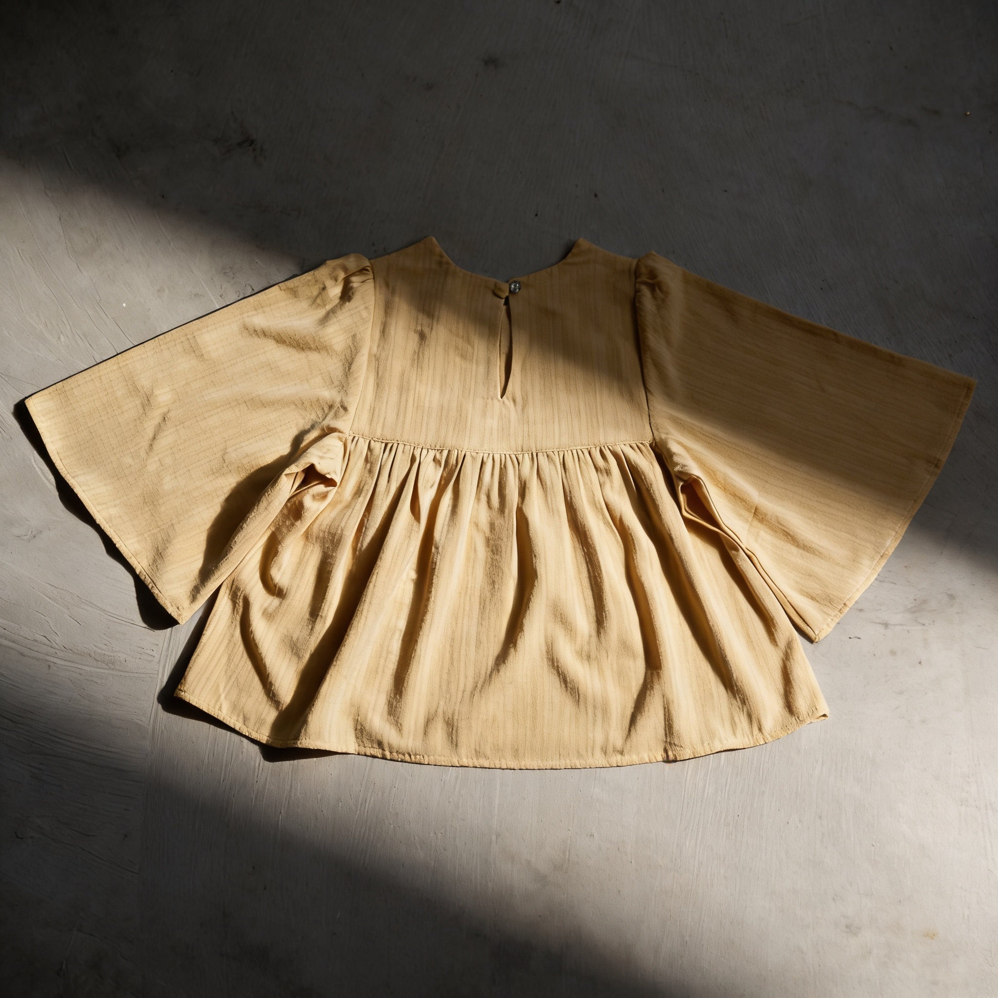 Mustard Cloud Frock