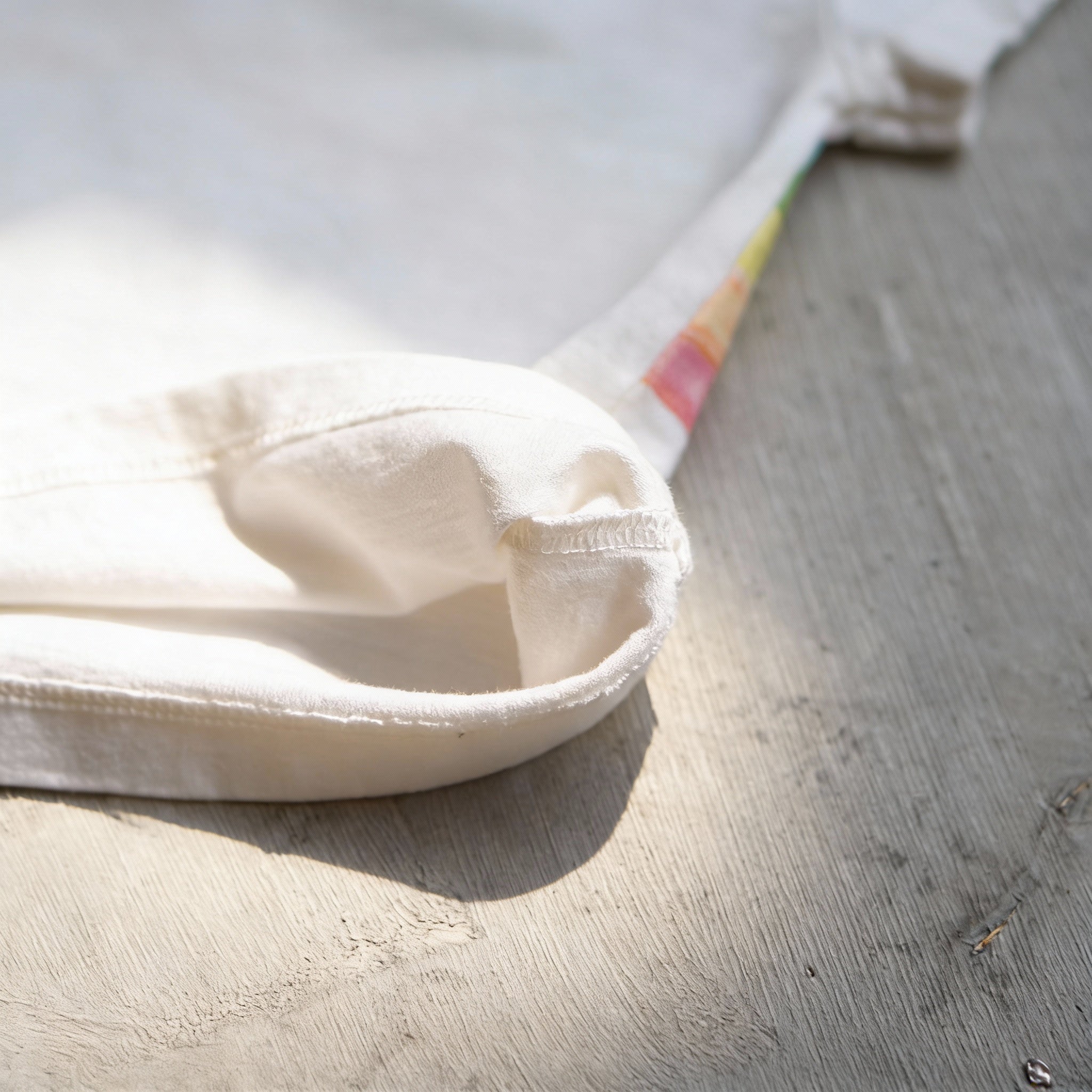 Rainbow Embroidered T-Shirt