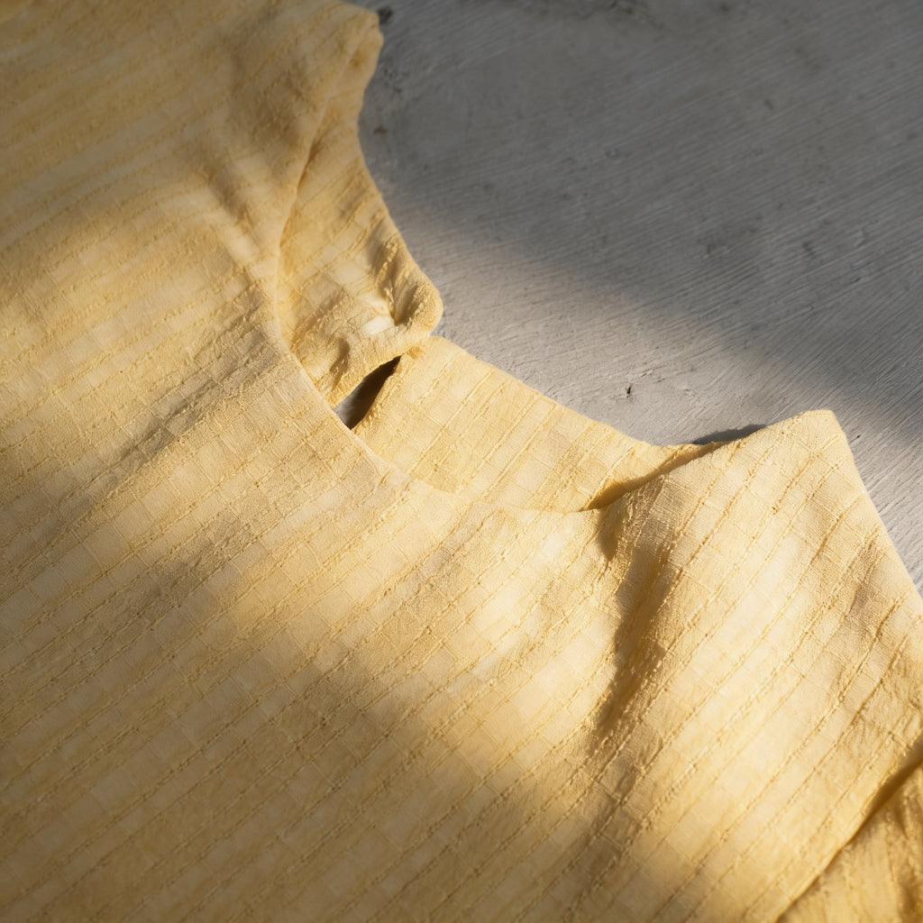 Mustard Cloud Frock