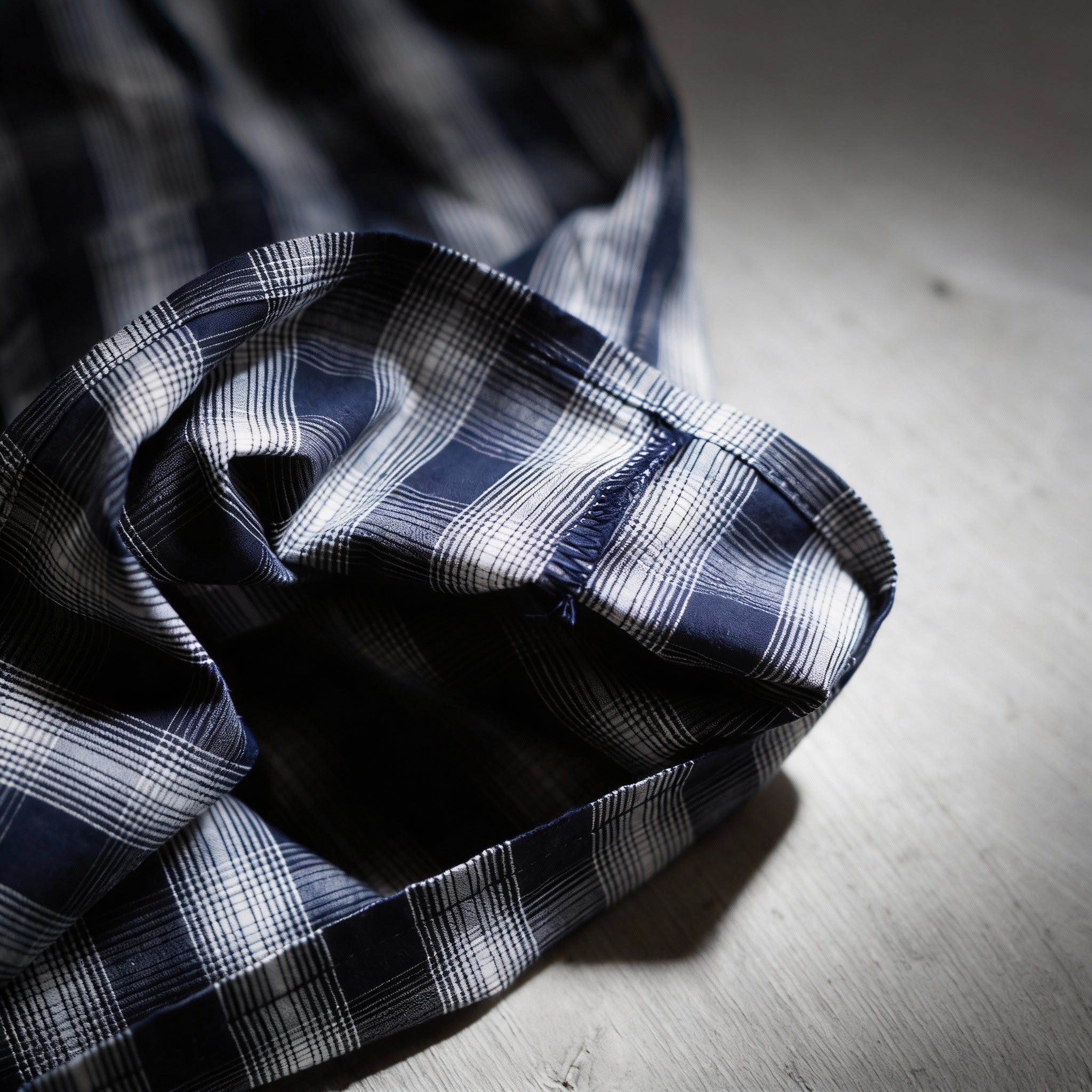 Blue Check Pocket Frock