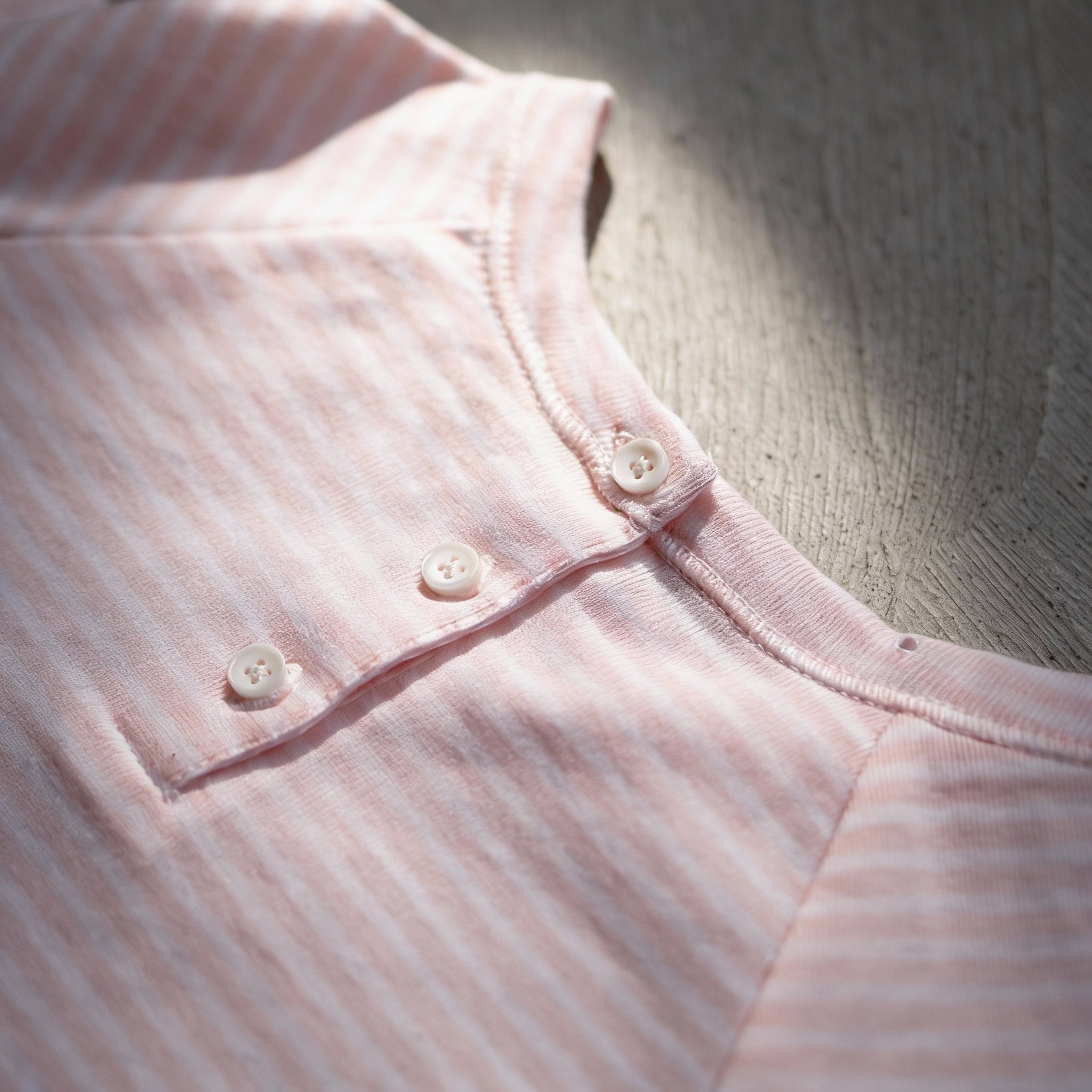 Pink Ruffle Pocket Top