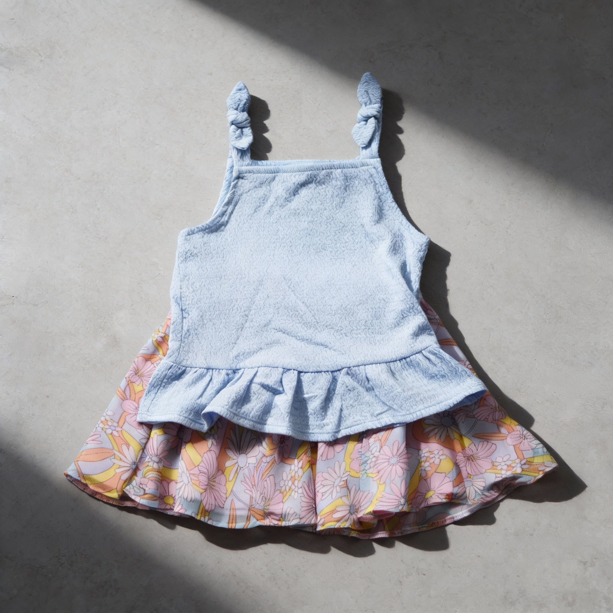 Bloom Breeze Top & Skirt Set